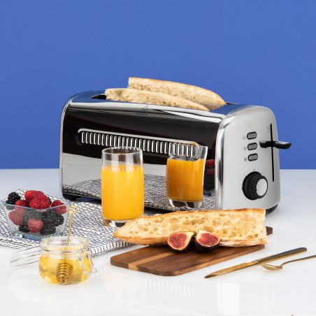 Grille-pain spécial baguette - Inox