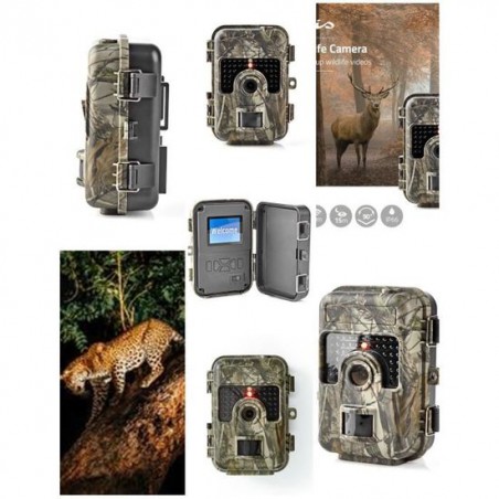 Caméra Camescope Vidéo Chasse Faune vision Nocturne 20m 90° Ecran LCD
