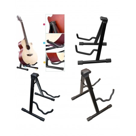 Support guitare en V Pour Guitares Folk Acoustique Electrique Bass.