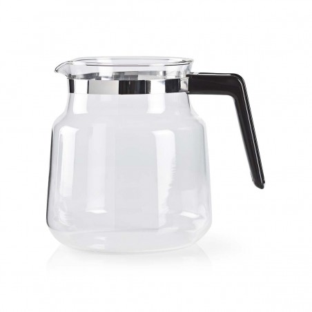 Pichet en Verre | 1,2 L |noir pour machine a café