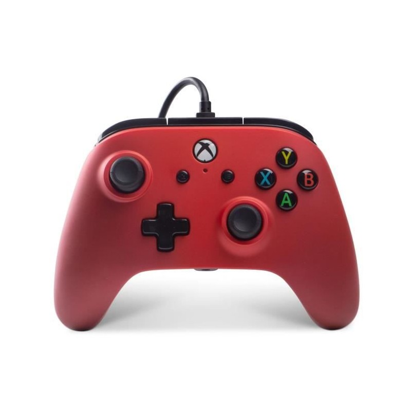 Manette Xbox one + PC Licence RUBY ROUGE MICROSOFT filaire 3M - XboxONE BI  MOTEURS