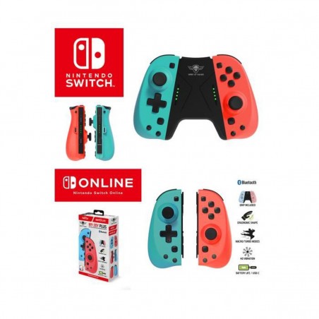 Pack Manettes Switch iiCon Joycon rouge bleu V2 pour Nintendo Switch let’s go