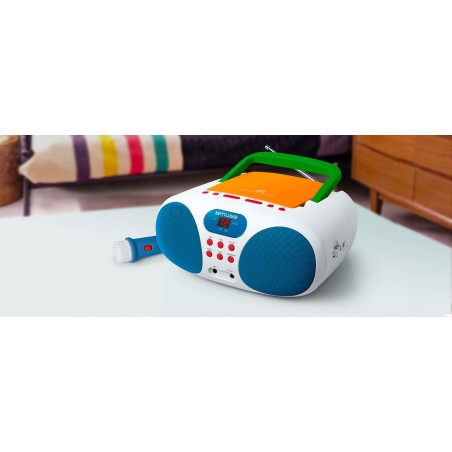 Lecteur CD portable sing-a-long radio CD player
