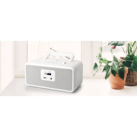 Radio portable DAB+/FM lecteur de CD avec USB et Bluetooth