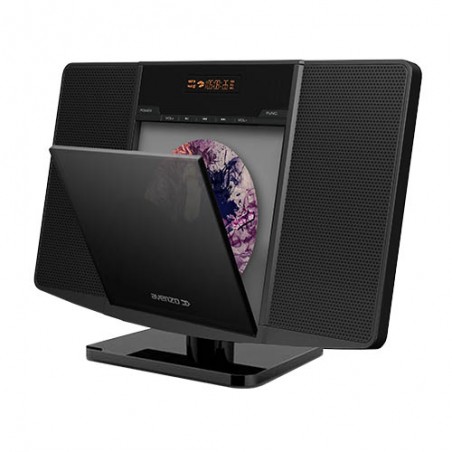 Mini-chaine hifi/CD/USB/sd/FM noire – chaîne audio