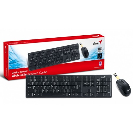 Pack Premium clavier sans fil + souris sans fil sans fil Desktop SLIM