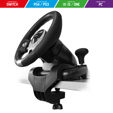 Volant et pédales de jeu Vidéo Race Pro Wheel Race Wheel Pro 2 est compatible Xbox Series X, S