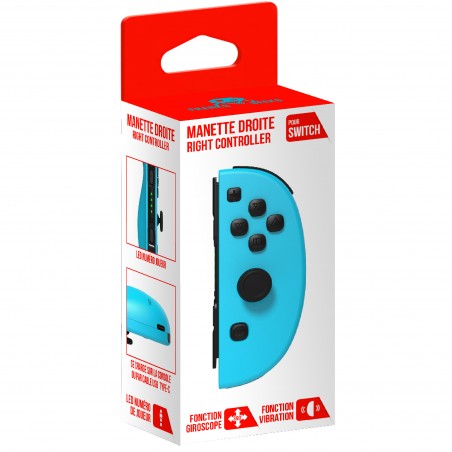 Manette type Joy Con Gauche bleu Turquoise Nintendo