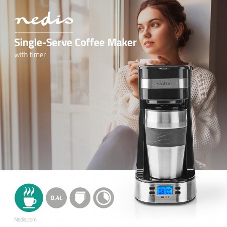 Cafetière Machine à café 1 MUG DE VOYAGE 0,42 L Fo