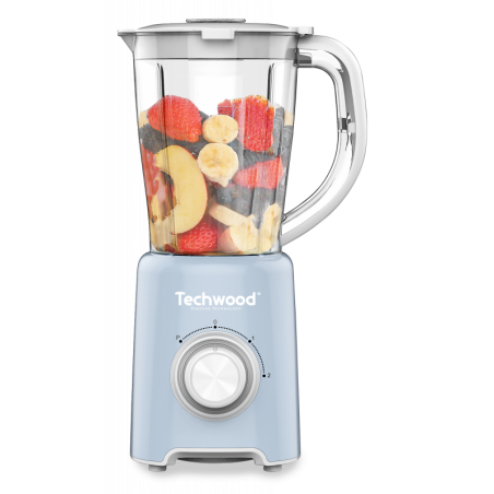 Blender bleu PASTEL 500 W Bol 1,5 L 2 Vitesses bleu