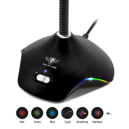 Micro gamer – EKO 300 – Microphone gaming – USB