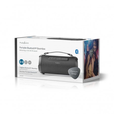 Enceinte Bluetooth amplifiée mobile 30 W Mega Bass