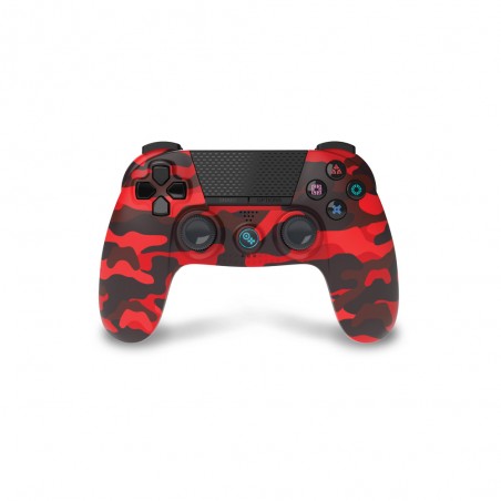 Manette PS4 Bluetooth rouge Camouflage URBAN FIRE