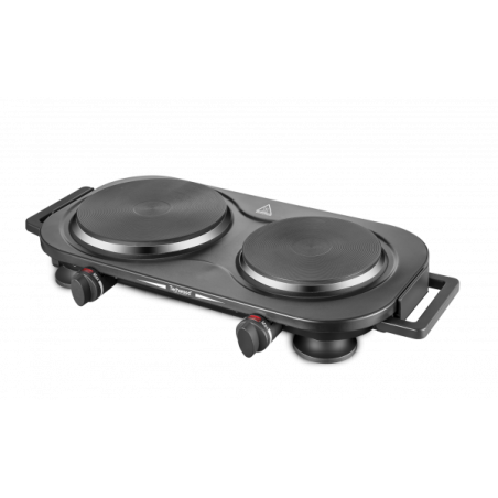Double Plaque Chauffante électrique 2 Foyers 2 500 W