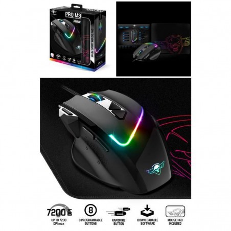 Souris Pro gaming Spirit of gamer Pro-M3 gaming &