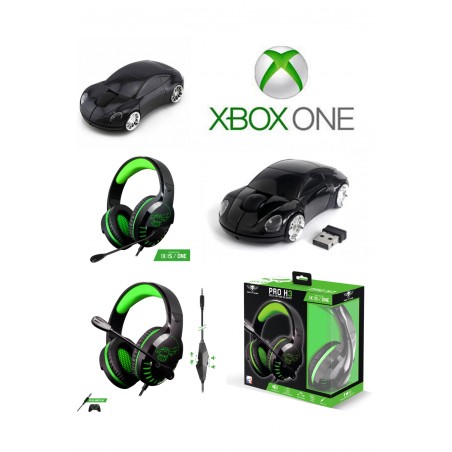 Casque gamer Pro h3 pour Xbox one – series x, s – + souris porsche