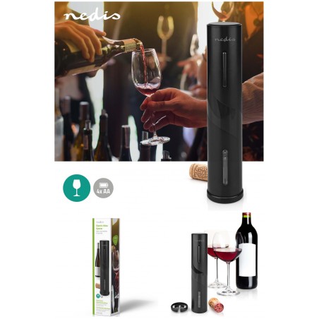 Tire-bouchon électrique Ouvre-Vin Electronique ALU