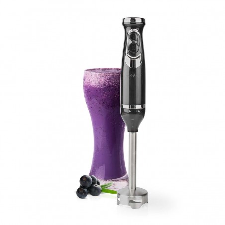 Mixeur plongeant 600 W 2 vitesses pied et lame en acier