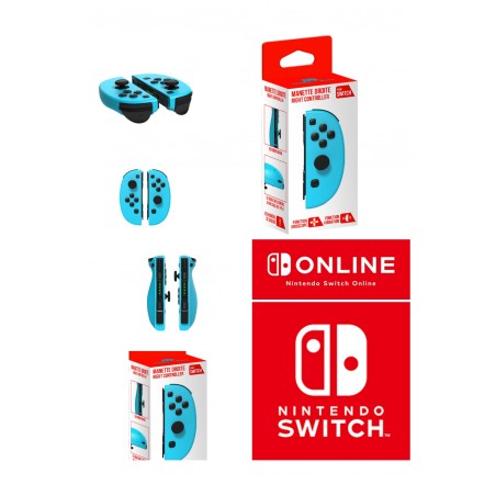 Manette Droite Switch iiCon Yoycon bleu turquoise