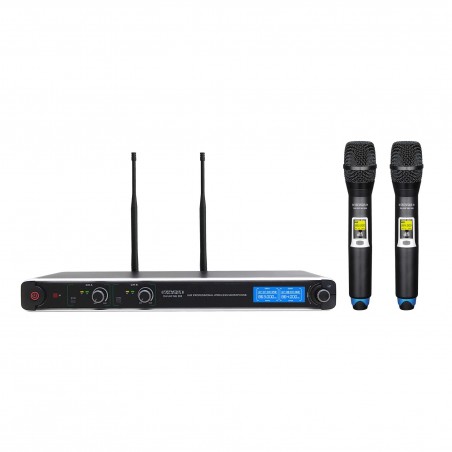 DOUBLE micro Main UHF Pro sans fil LCD DJ Pro PART