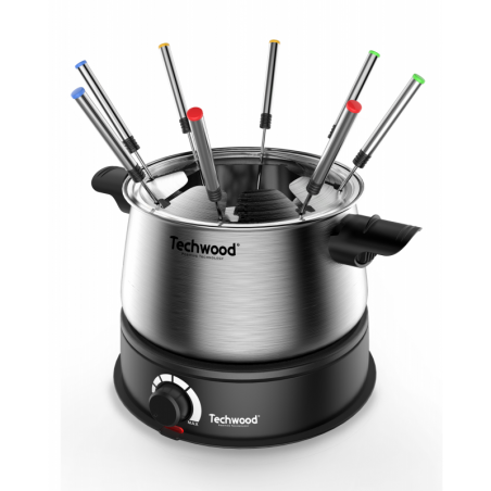 Appareil a fondue 6 personnes en Inox 650 w