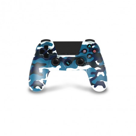 Manette Sans Fil Bluetooth PS4 Camouflage bleu