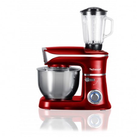 Robot PETRIN rouge Multifonctions Bol Inox + BLENDER