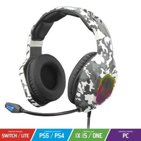 Casque gamer RGB pour PS5 – PS4 Xbox series x, s