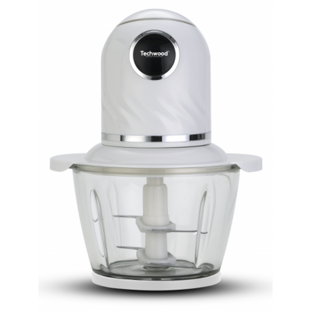 Mini Hachoir 800 ml 300 W 4 Lames en Inox avec Couvercle