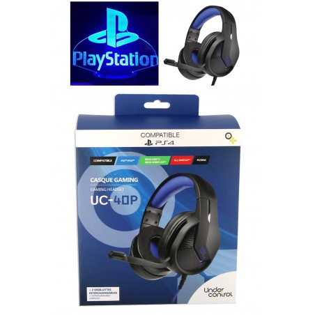 Casque gamer Pro Nintendo Switch Pro-sh3 bleu Switch