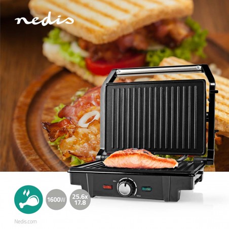 Grill Panini Croque Burgers Taille XL 1 500 W 180°