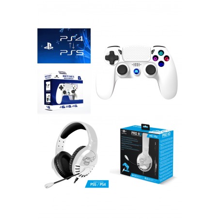 Pack manette PS4 manette Bluetooth Zombie 3.5 JACK