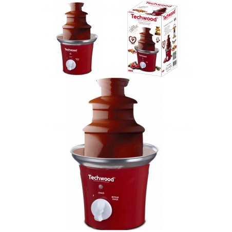 Fontaine à Chocolat 70 W rouge Cascade à chocolat