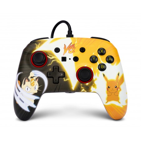 Pack manette Switch filaire Nintendo Pokémon PIKAC