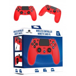 Manette PS4 Bluetooth Rouge...