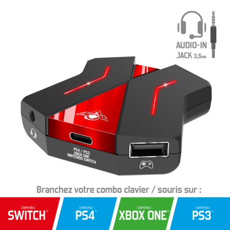 Convertisseur CROSSGAME 2 pour consoles Nintendo