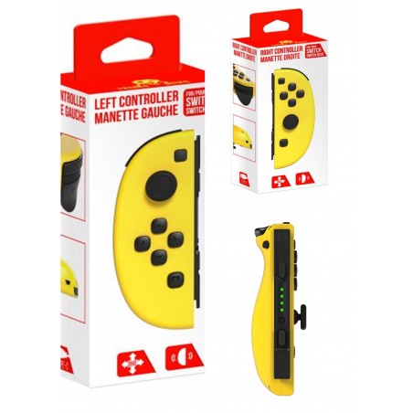 Manette Gauche jaune Switch Joycon Gauche