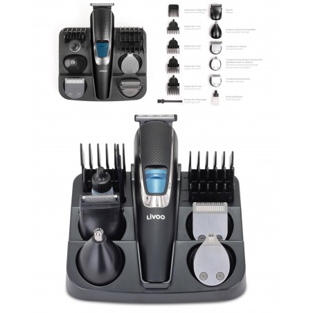 Set COMPLET tondeuse SANS FIL multifonction 5 têtes interchangeables