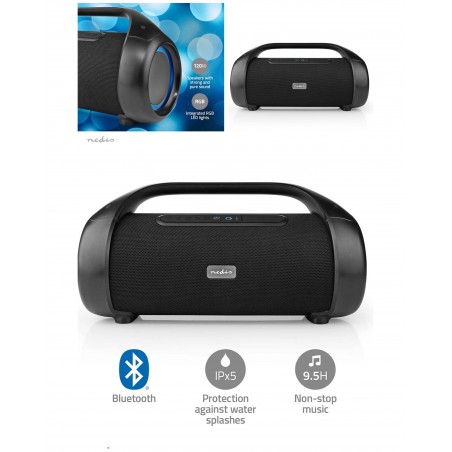 Enceinte Bluetooth amplifiée sono mobile 120 W type