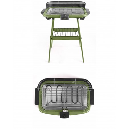 Barbecue électrique – LIVOO – vert – 2 000 W
