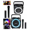 Enceinte sono portable Pro party karaoké Bluetooth 35 w USB sd radio FM + micro main sans fil + télécommande