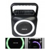 Enceinte sono portable Pro party karaoké Bluetooth 35 w USB sd radio FM + micro main sans fil + télécommande