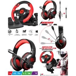 CASQUE PC + Volant et...