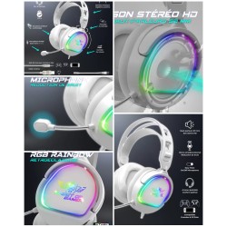 Casque Gamer Blanc SPIRIT...
