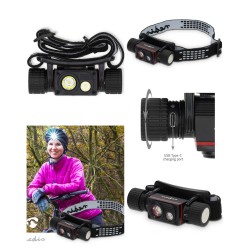 Lampe frontale LED 10W...