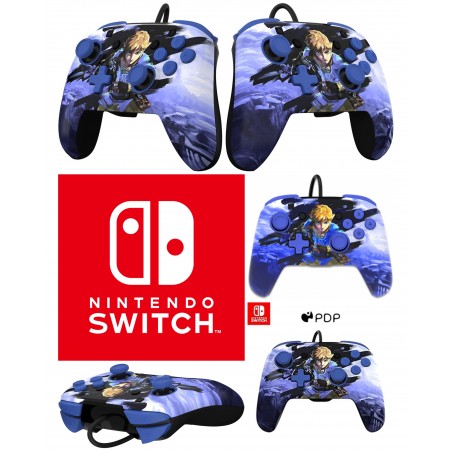 Manette filaire REMATCH Switch ZELDA WARRIO Officielle Nintendo Switch original zelda