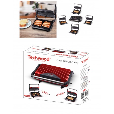 APPAREIL Grill Viande / Panini / rouge