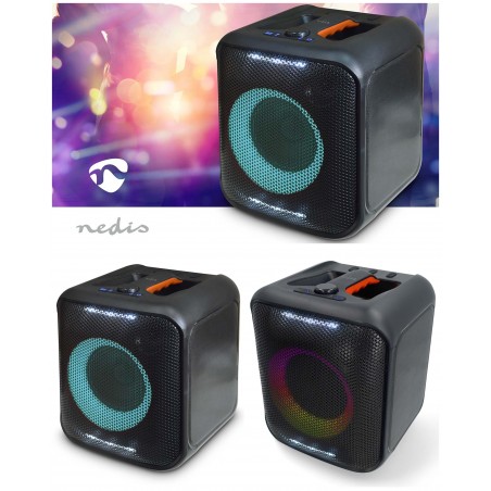 Enceinte sono portable Bluetooth 150 W PARTY karaoké RGB TWS sans fil Stéréo