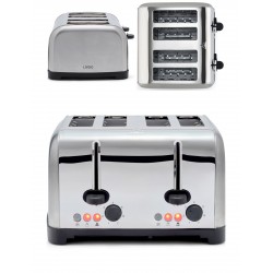 Grille-pain 1700 W INOX 4...