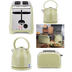 Bouilloire Inox rétro 1,5L...